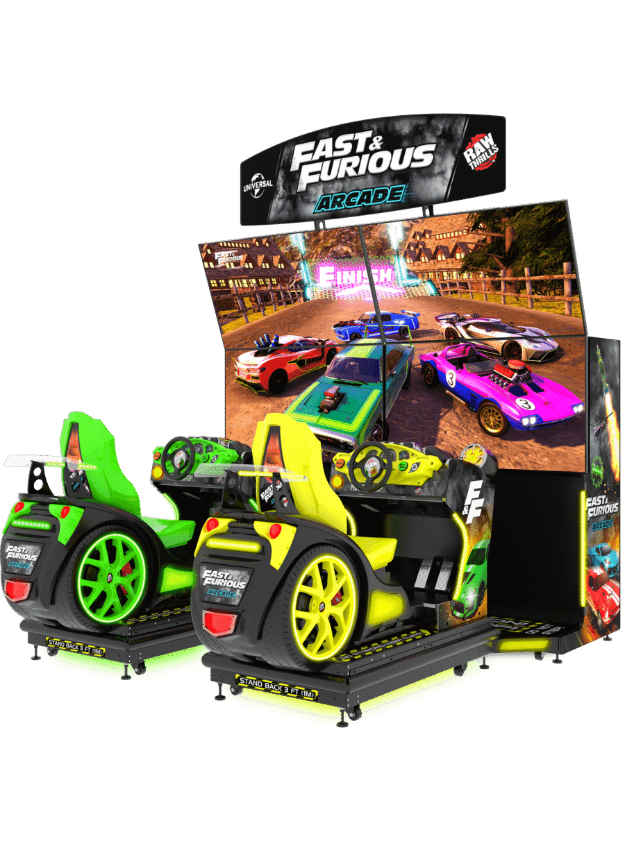 RawThrills-RacingGames-FastFuriousTurbo61-1 Fast & Furious Arcade Turbo 65"
