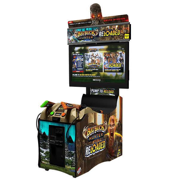 RawThrills-ShootingGames-BigBuckReloadedPanorama Big Buck Hunter Reloaded