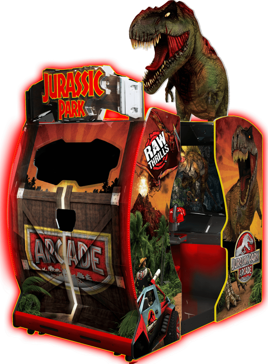RawThrills - Juegos de disparos - Jurassic Park 1 Jurassic Park