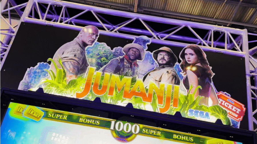 SEGA-VideoRedemption-Jumanji 4 Jumanji
